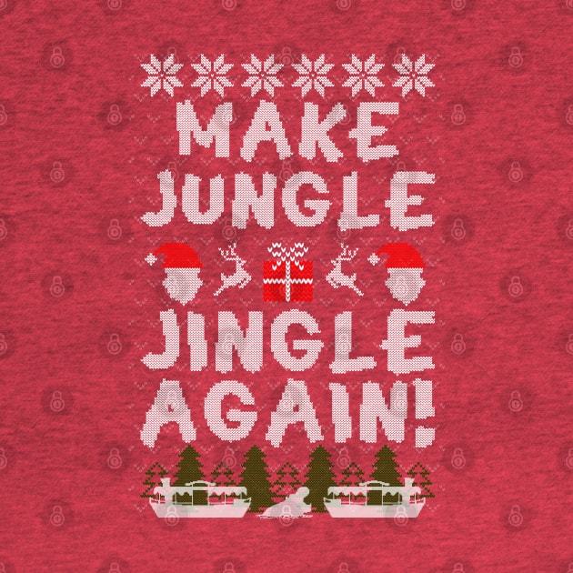 Jingle Cruise Ugly Christmas Sweater #2 by The Skipper Store